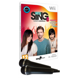 Let's Sing 8 Version Española + 2 Microfonos Wii (SP)