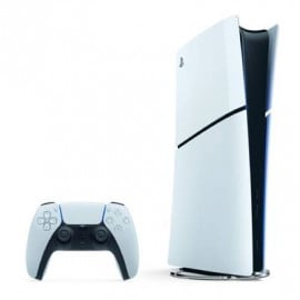 PS5 Slim Digital Blanca + Dual Sense
