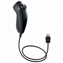 Mando Nunchuk Negro Wii / Wii U