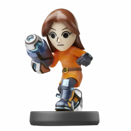Reacondicionado: Figura Amiibo Mii Gunman Tiradora Super Smash Bros