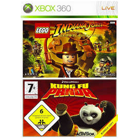 Lego Indiana Jones + Kung Fu Panda Xbox360 (SP)