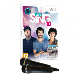 Lets Sing 10 + Microfonos Wii (SP)