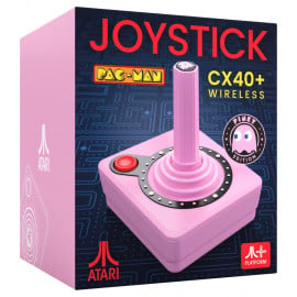 Joystick Inalambrico Atari CX40+ Edicion Pac-Man Rosa