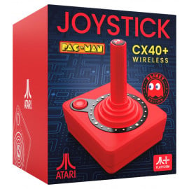 Joystick Inalambrico Atari CX40+ Edicion Pac-Man Rojo