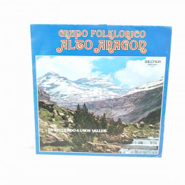Vinilo Grupo Folklorico Alto Aragón - En Recuerdo a los valles 1980 12"