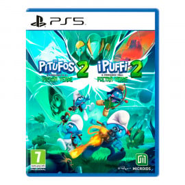 Carátula de Los Pitufos 2: The Prisoner of the Green Stone PS5 para PS5 (edición PAL España)