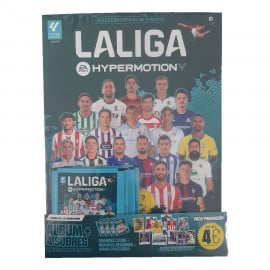 Starter Pack Album + 4 Sobres Liga Hypermotion 2025-26 Panini
