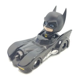 Figura DC Cosbaby Nendoroid Re-Run Batman y Batmobile 10cm
