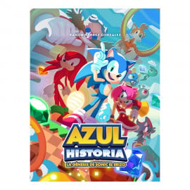 Libro Azul Historia La Genesis de Sonic el Erizo GTM Ediciones
