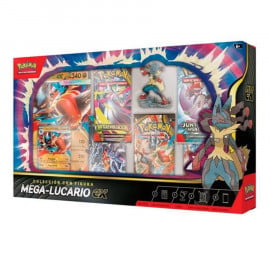 Coleccion Figura Mega Lucario EX Pokemon TCG (LAT)
