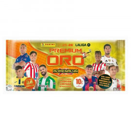 Sobre Cromos Serie Oro Adrenalyn XL 2025-26 Panini