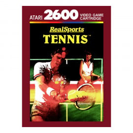 Real Sport Tennis Atari 2600 (SP)