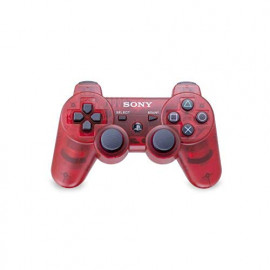 Dual Shock 3 Rojo Transparente PS3