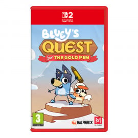 Carátula de Blueys Quest for the Gold Pen para Switch 2 (edición PAL España)
