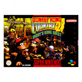 Donkey Kong Country 2 Diddy,s Kong Quest SNES (SP)