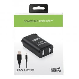 Bateria + Cable de Carga Under Control Xbox360