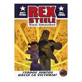 Comic Rex Steele ¡Todos juntos hacia la victoria! Aleta