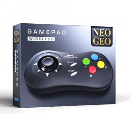 Gamepad Inalambrico NeoGeo AES+ Negro