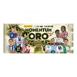 Sobre de Cartas Momentum Oro Adrenalyn XL 2025-26 Panini