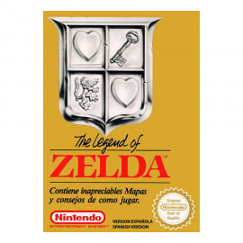 The Legend of Zelda Cartucho Dorado NES (SP)