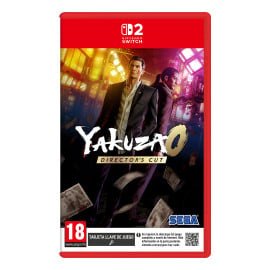 Carátula de Yakuza 0 Directors Cut para Switch 2 (edición PAL España)