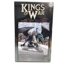 Figura Kings of War Northern Alliance Lord on Chimera