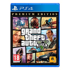 Carátula de GTA V Premium Edition (Import) para PS4 (edición PAL España)