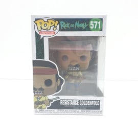 Figura Funko POP Rick y Morty Resistance Goldenfold 571