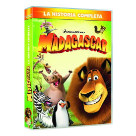 Madagascar La Historia Completa 3 Discos DVD (SP)