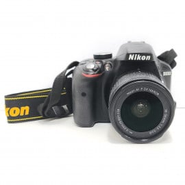 Camara Reflex Nikon D3300 24.2 MP Negro + 18-55 mm