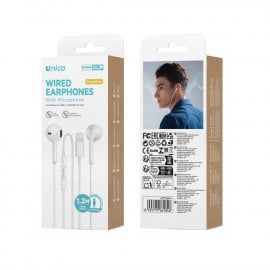 Auriculares con Cable Lightning Semi in-ear EP6184 Unico Blanco