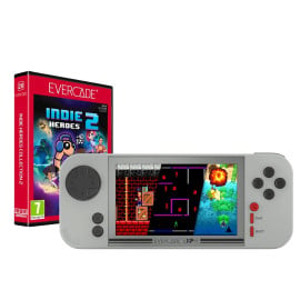 Pack Consola Evercade EXP-R Classic Retro + Indie Heroes Collection 2