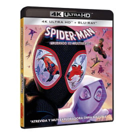 Spiderman Cruzando El Multiverso 4K + BluRay (SP)