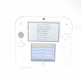 TARA Estetica: Nintendo 2DS Blanco-Rojo