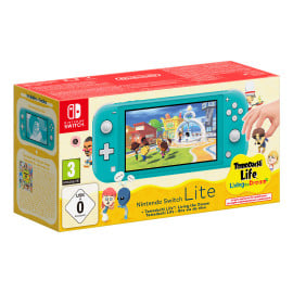 Consola Nintendo Switch Lite Turquesa + Tomodachi Life + 30 Dias Online