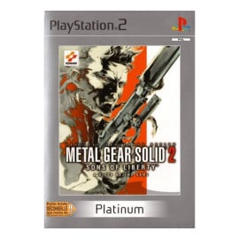 Metal Gear Solid 2: Sons of Liberty Platinum PS2 (FR)