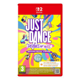 Carátula de Just Dance Decades of Hits CODE para Switch 2 (edición PAL España)
