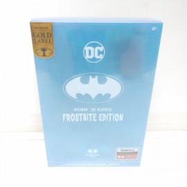 Figura Batman DC Rebirth Edición Frostbite DC Gold Label Edición Limitada Articulada 18 cms