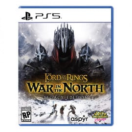 Carátula de El Señor de los Anillos La Guerra del Norte Legacy Deluxe Edition Limited Run (Import) para PS5 (edición PAL España)