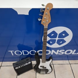 Bajo Daytona Negro + Amplificador FB-20