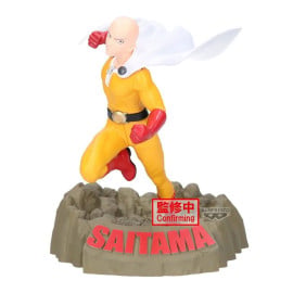 Figura One Punch Man Saitama Crash Banpresto