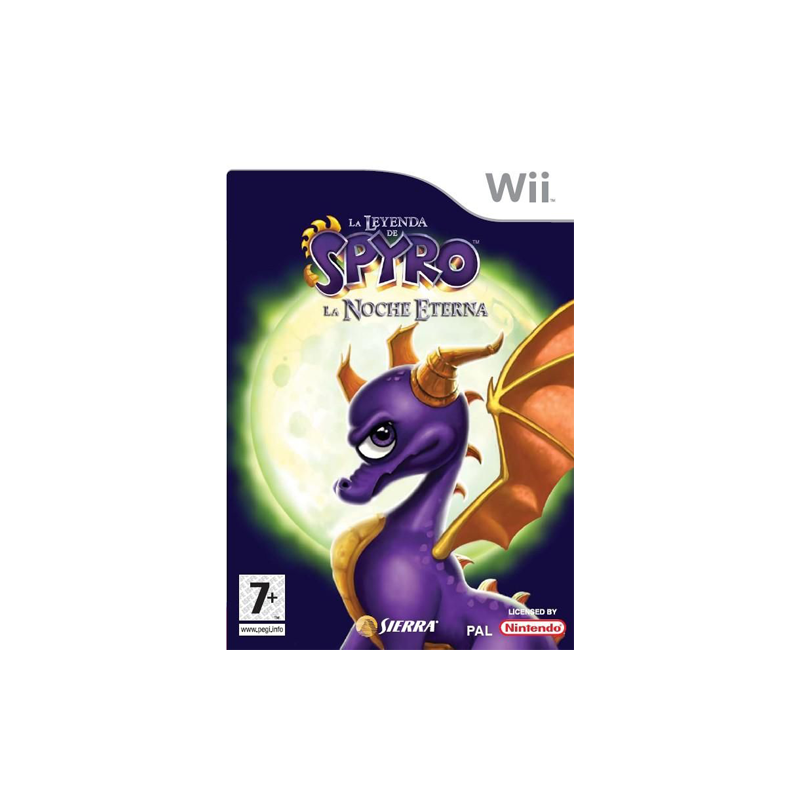 Reafirmar imperdonable Repetido La leyenda de Spyro,La Noche Eterna Wii (SP)