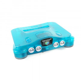 Nintendo 64 Azul Transparente (Sin Mando)