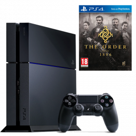 Pack: PS4 500 GB + Dual Shock 4 + The Order 1886 B