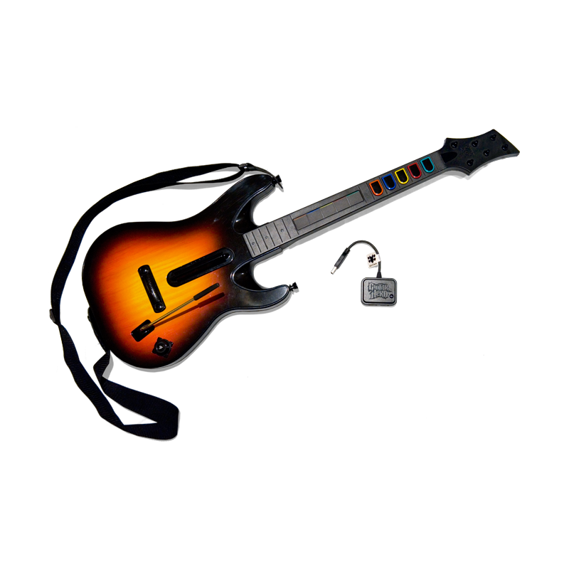 Guitarra Hero + Receptor PS2