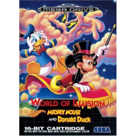 World Of Illusion Starring Disney's Mickey Mouse & Donald Duck Mega Drive A