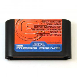 Mega Games 6 Vol.3 Sega Soccer/Columns/Super Monaco GP/Revenge of Shinobi/Sonic 1/Streets of Rage...