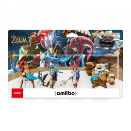 Figura Amiibo Set Zelda 4 Figuras: Urbosa, Revali, Mipha, Daruk