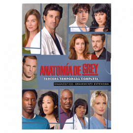Anatomia de Grey Temporada 3 (25 Cap) DVD (SP)
