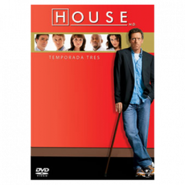 House Temporada 3 (24 Cap) DVD (SP)
